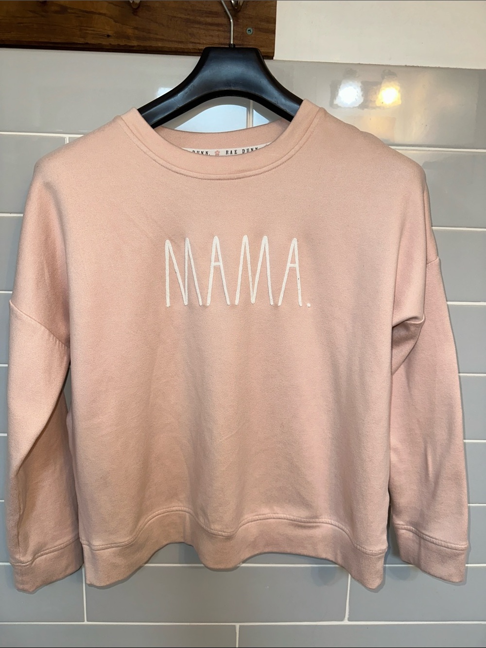 Rae Dunn MAMA Pink Sweater
